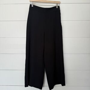 Zara Women’s Medium Black Wide Leg Pants Career Office Core